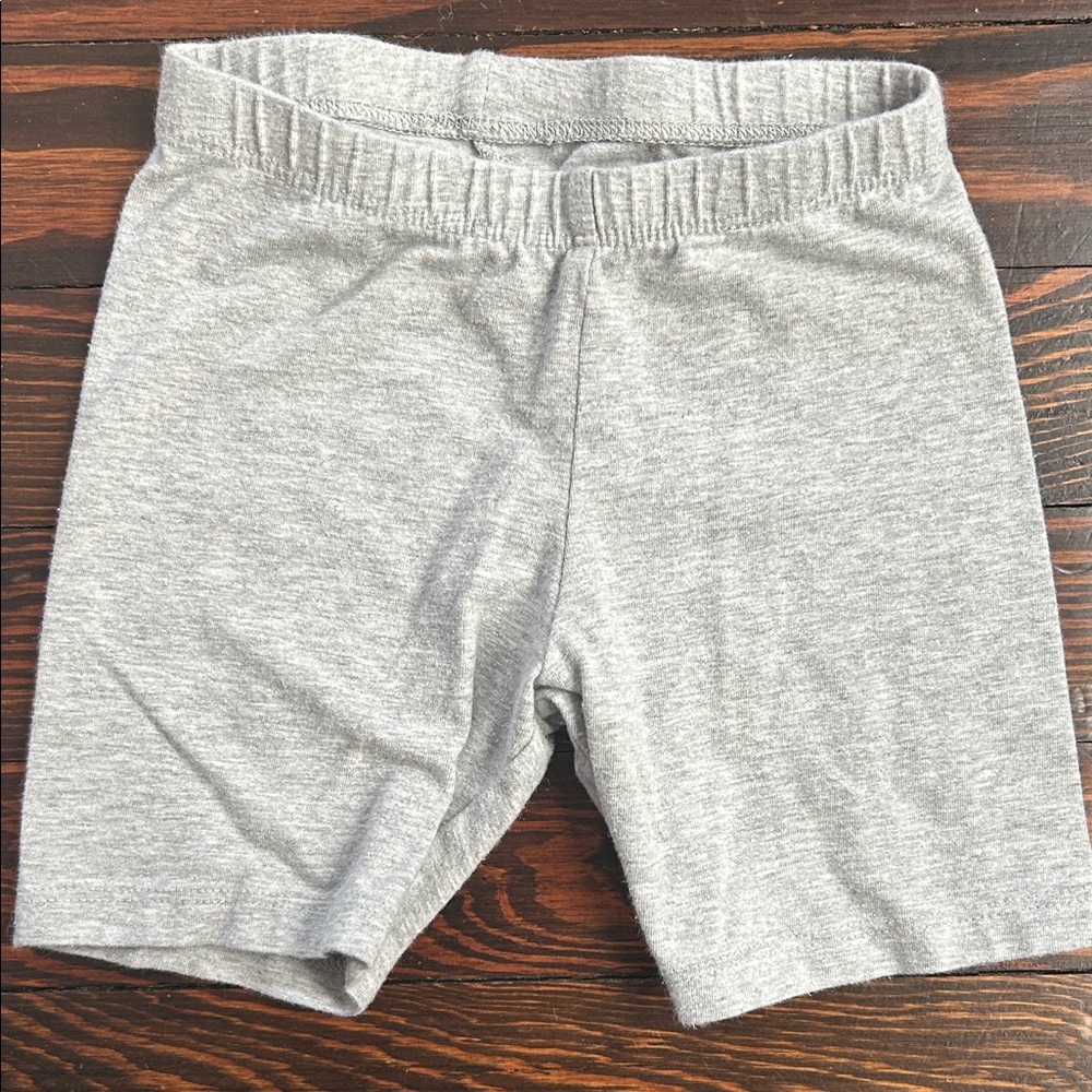 Cat & Jack Girls' Shorts Set - Black, Gray, and Floral - Picture 3 of 3